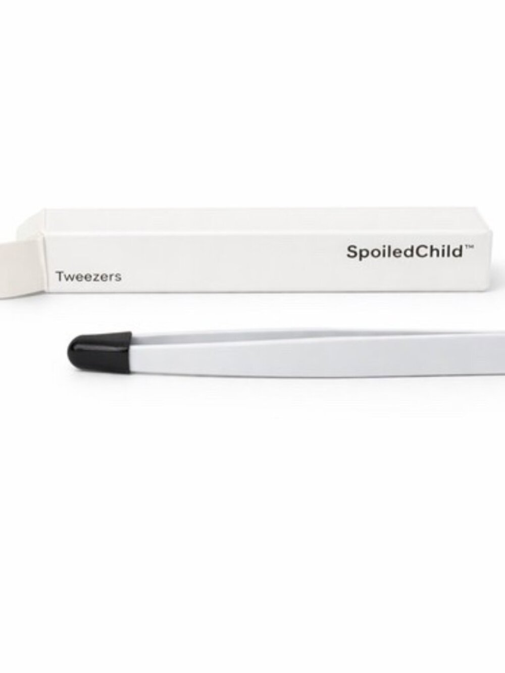 Professional Tweezers Spoiled Child slant with cap boxed New